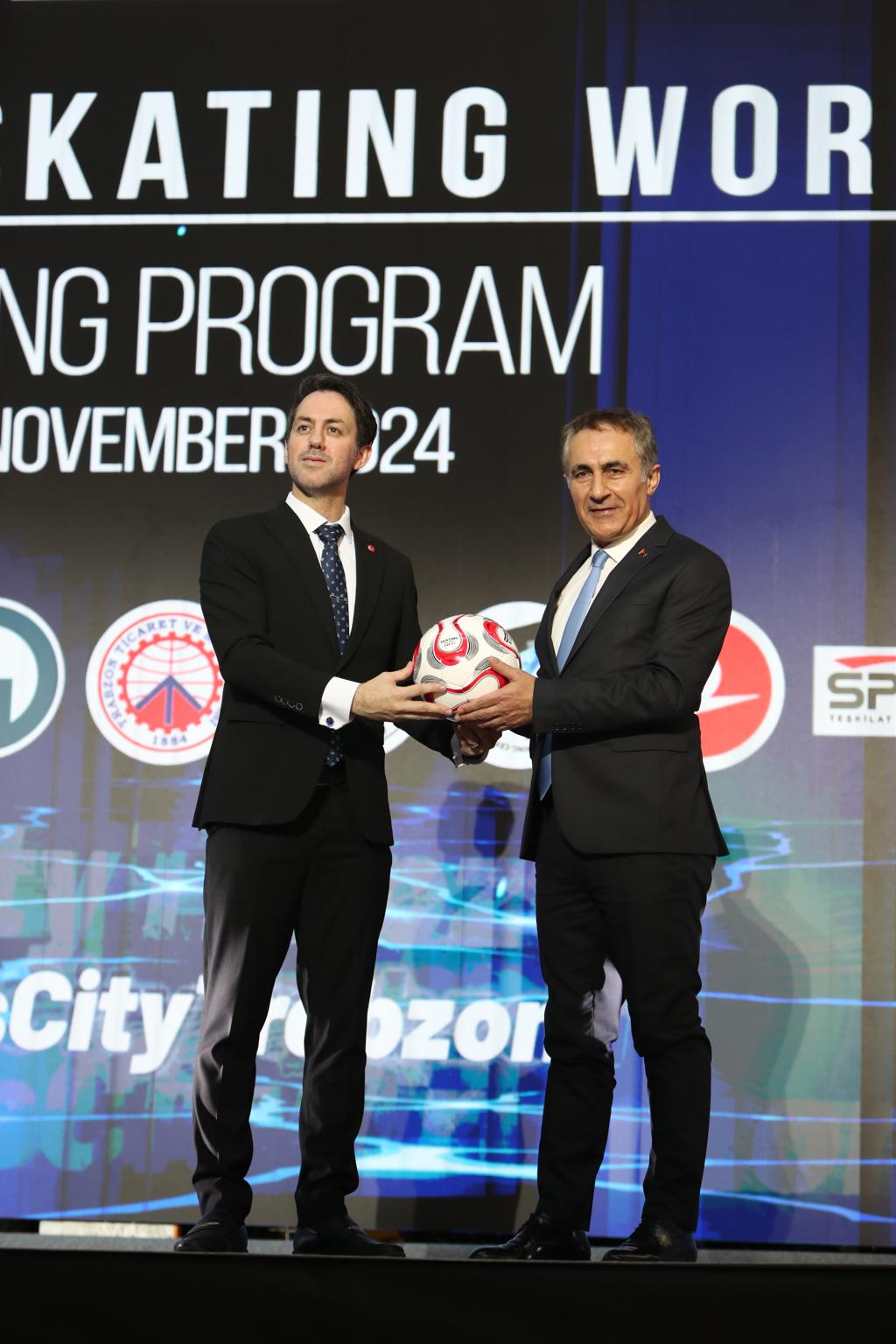 Ball Handover on Stage
